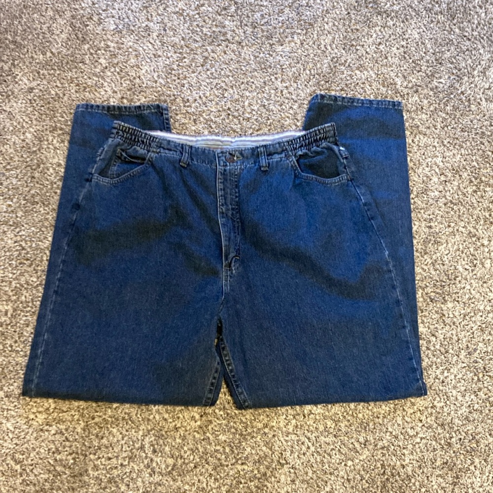 Classic Blue Straight Leg Women's Jeans